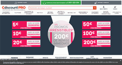 Desktop Screenshot of cdiscountpro.com
